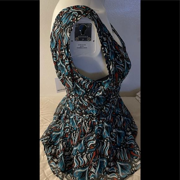 NWT Walter Baker Will Sleeveless Dressy Top Bohemian Teal - Picture 8 of 11